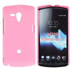 Plastik Cover til Xperia Neo L - Simplicity (Pink)